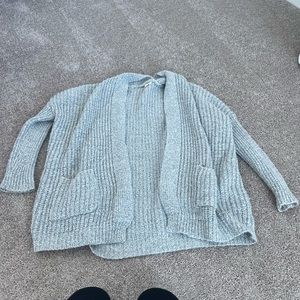 Grey cardigan